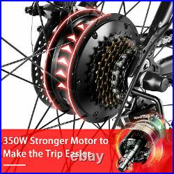 26 Electric Bike350W Motor Mountain Bicycle SHIMANO 21Speed eBike for Adults