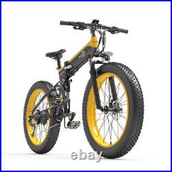 26 Folding Electric Bike 1500W E-Mountain E-Bike 4.0 Fat Tyre Bicycle Ebike PQ