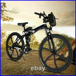 26 Folding Electric Bike City Commuter EBike Mountain Bicycle 7 Speed E-Bike /