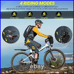 26 Folding Electric Bike Mountain Bicycle 500W 48V Commuting Ebike 20mph FAST