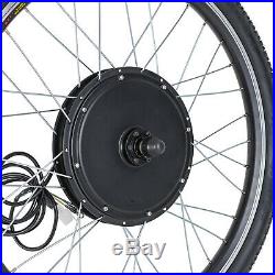 26'' Front Wheel 48V 1000W Electric Bicycle E-Bike Conversion Kit Cycling Motor