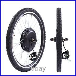 26'' Front Wheel 500W Electric Bicycle Conversion Kit Ebike Hub Motor Cycling
