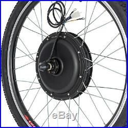 26'' Rear Wheel 48V 1000W Electric Bicycle E-bike Conversion Kit Cycling Motor