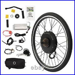 26 Rear Wheel 48V 1000W Electric Bicycle EBike Conversion Kit Hub Motor Cycling