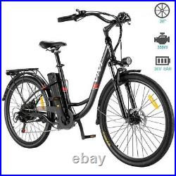 26Electric Bike 350W Mountain Bicycle 36V Removable LI-Battery City eBike Adult