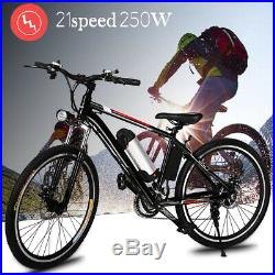 26INCH Electric Bike E-Bike Damping Mountain Bicycle Power Motor 36V LI-ION 250W