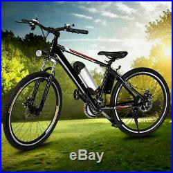 26INCH Electric Bike E-Bike Damping Mountain Bicycle Power Motor 36V LI-ION 250W