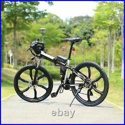 26INCH Electric Bike Mountain Bike Folding E-Bike Shimano Bicycle 21 Speed h 182
