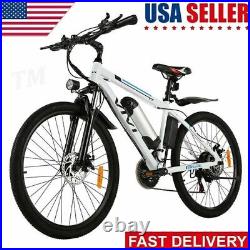 26In 350W Electric Bike Mountain/Beach Bicycle E-CityBike Commuter EBike Adults#