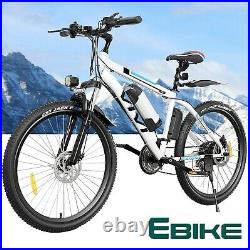 26In 350W Electric Bike Mountain/Beach Bicycle E-CityBike Commuter EBike Adults#