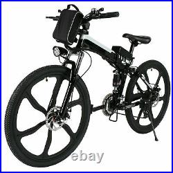 26in Electric Bicycle eBike Shimano 7 speed Pedal Assist Bike 48V 500W Commuter