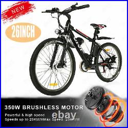 27.5/26 Electric Mountain Bicycle 500W Bike Removeable Li-Battery Unisex Ebike