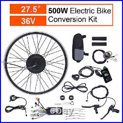 27.5 EBike Front Wheel Hub Motor Electric Bicycle Motor Conversion Kit 500W 36V