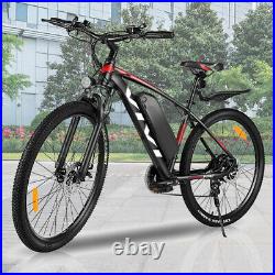27.5'' Electric Bike Mountain Bicycle City Folding EBike withRemoveable Battery
