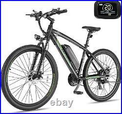 27.5INCH 500W 48V Mountain Electric Bike eBike Bicycle Removable Battery LCD US/