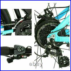27.5Inch 48V 500W Electric Bike Mountain Bicycle E-Bike Cycling with LED Light NEW