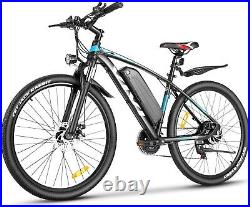 27.5in Electric Bike Mountain Bicycle Commuter Ebike+Shimano 21-Speed New Pro