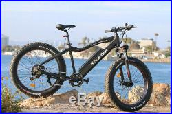 28MPH FAT TIRE 750w THUNDER Ebike 17ah Extended Range Battery Cyber Monday Deal
