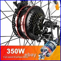 350W 26 Electric Bike Commuter Bicycle Removeable Li-Battery City Ebike Adults