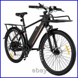 350W Electric Bike 26 Bicycle Ebike Shimano 10.4Ah 20mph with Battery 2022 New