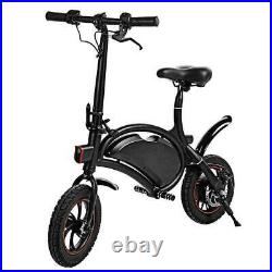 350W Electric Bike Electric Commuter Bike, Folding Ebike 12'' Electric Bicycle#