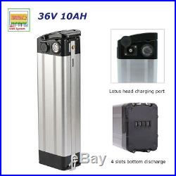 36V 10AH Electric Bicycle Battery Pack fit 250-350W E-bike Lithium with Cradle