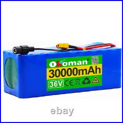36V 30Ah Lithium li-ion Battery Pack 1000W ebike Bicycle E Bike Electric charger