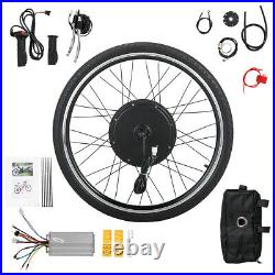 36V Front Wheel Electric Bicycle 500W 26 E-Bike Motor Conversion Kit Hub Motor