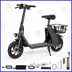 450W Folding Electric Bicycle Scooter Adult Commuter Ebike UL 2849 Certified NEW