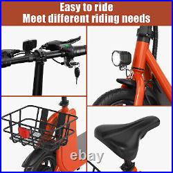 450W Folding Electric Bicycle Scooter Adult Commuter Ebike UL 2849 Certified NEW