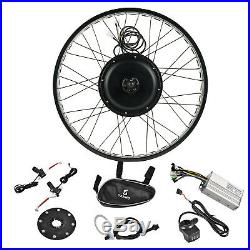 48V 1000W 26 Fat Tire Rear Wheel Electric Bicycle E-bike Kit Conversion Motor