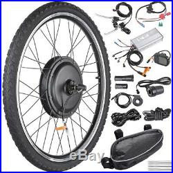 48V 1000W Front Wheel Electric Bicycle E-Bike Conversion Kit Cycling Motor LCD