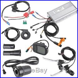 48V 1000W Front Wheel Electric Bicycle E-Bike Conversion Kit Cycling Motor LCD