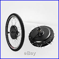 48V 1000W Front Wheel Electric Bicycle E-Bike Conversion Kit Motor Cycling withLCD