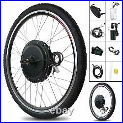 48V 1000W Front Wheel Electric Bicycle Motor Conversion Kit e-Bike Hub with LCD