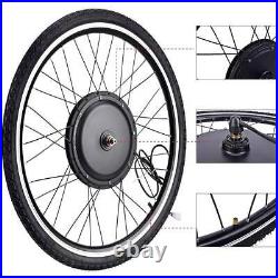 48V 1000With1500W Electric Bicycle EBike 26 Front/Rear Wheel Motor Conversion Kit