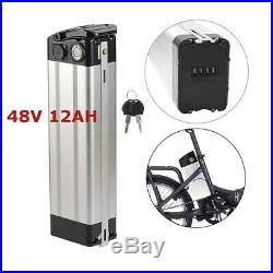 48V 12Ah 350W Electric Bicycle 18650 Lithium Battery Cell Pack SilverFish E-bike