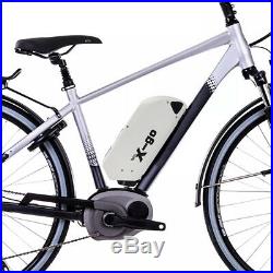 48V 12Ah TIGER SHARK Battery fr Electric Bicycle Lithium E-Bike white 500W-1000W