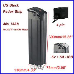 48V 13Ah 750W 1000W Down Tube Lithium Ebike Battery Electric Bicycle Battery
