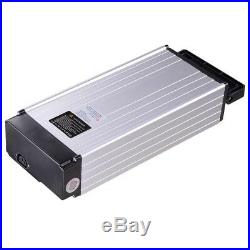 48V 14.5Ah Lithium Battery Li-ion Rear Rack with Charger Electric Bicycle E-Bike