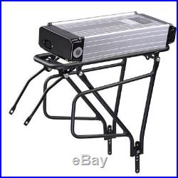 48V 14Ah 1000W Rear Rack Carrier E-bike Scooter Electric Bicycle Li-ion Battery