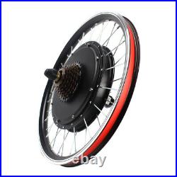 48V 20 in Rear Wheel Electric Bicycle Motor Conversion Kit 1000W eBike Hub Motor