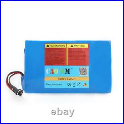 48V 20AH Li-ion Battery Pack 1200W EBike Scooter Electric Bicycle 20000mAh 13s7p