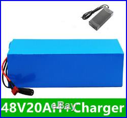 48V 20Ah Lithium Ion Pack Ebike Battery for 1000W Electric Bicycle Motor