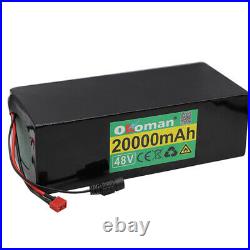 48V 20Ah rechargeable li-ion battery pack fit for bicycle 1000W E BIke electric