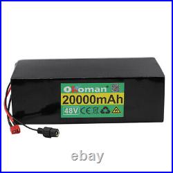 48V 20Ah rechargeable li-ion battery pack fit for bicycle 1200W E BIke electric