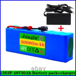 48V 30Ah Li-ion E-Bike Battery Rechargeable Electric Bicycle 1000w with charger
