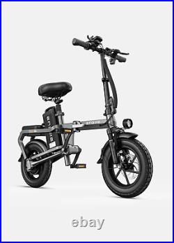 48V E-Bike 14 Electric Bike for Adults 400W Motor City Bicycle -Commuter Ebike