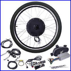 48V Ebike Cycling Electric Bicycle Motor 26Conversion hub Kit Front Wheel 1000W