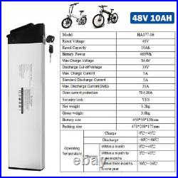 48V Folding Ebike Battery 10AH for Samebike BEZIOR KAISDA Electric Bicycle Ebike